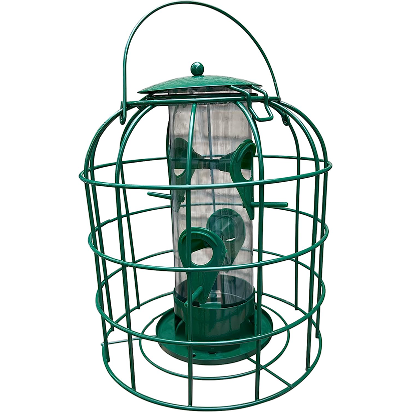 Squirrel Resistant Mesh Tube Bird Feeder-3