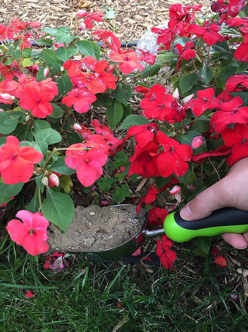 Stainless Steel Garden Scoop Trowel-5