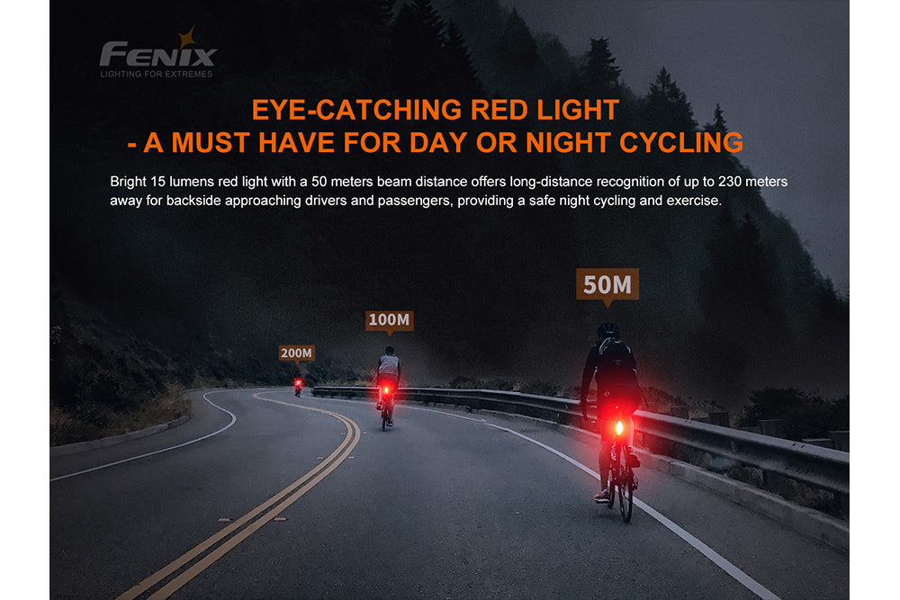 Fenix BC05R V2.0 Rechargeable Bicycle Tail Light-15