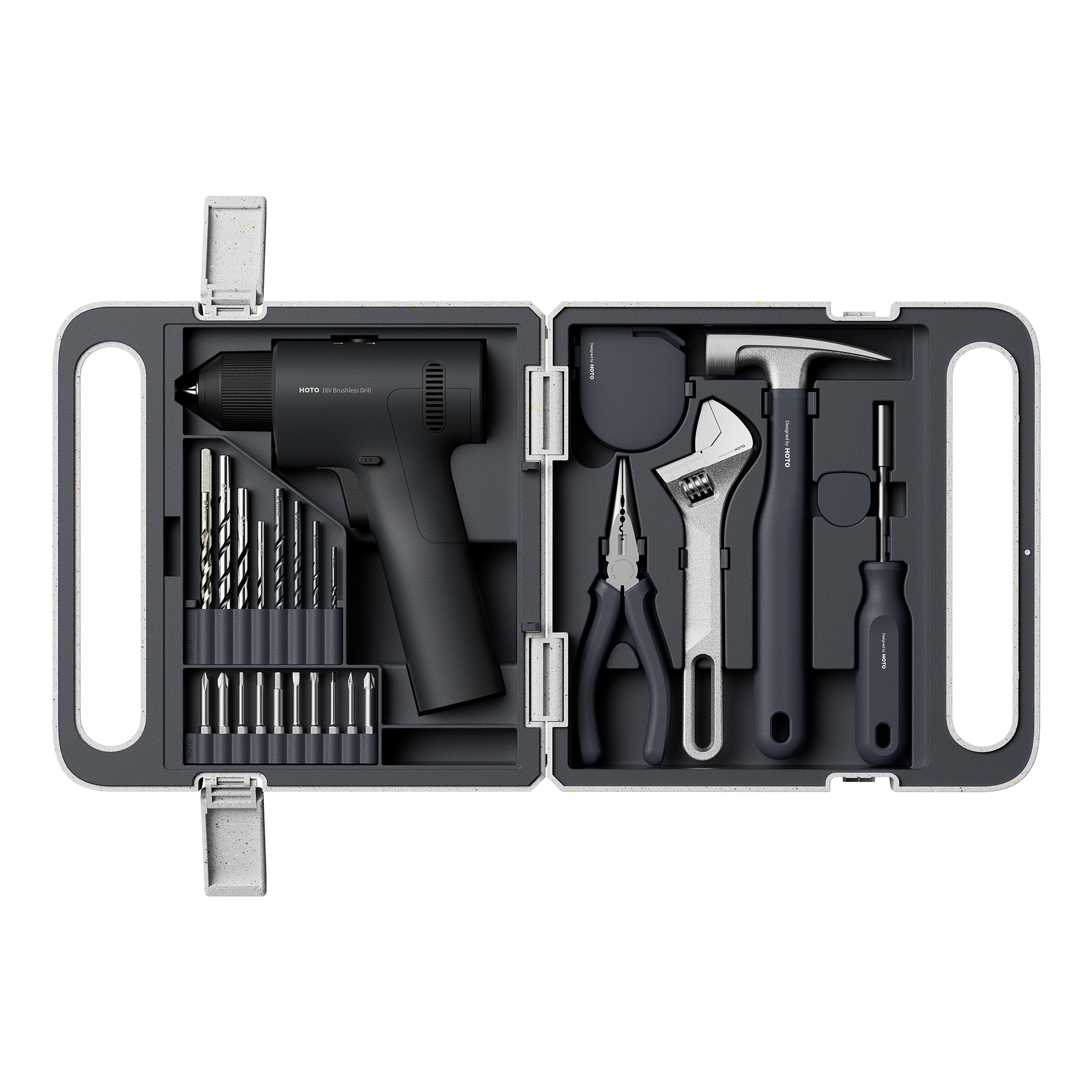 16V Brushless Drill Tool Kit