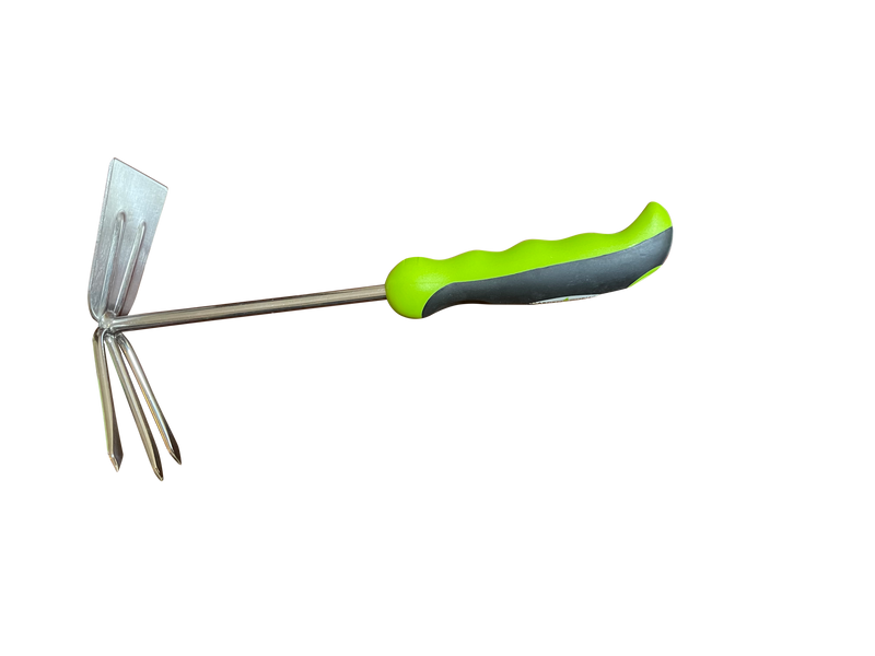 2-in-1 Garden Cultivator Rake Hoe Tiller Tool-5