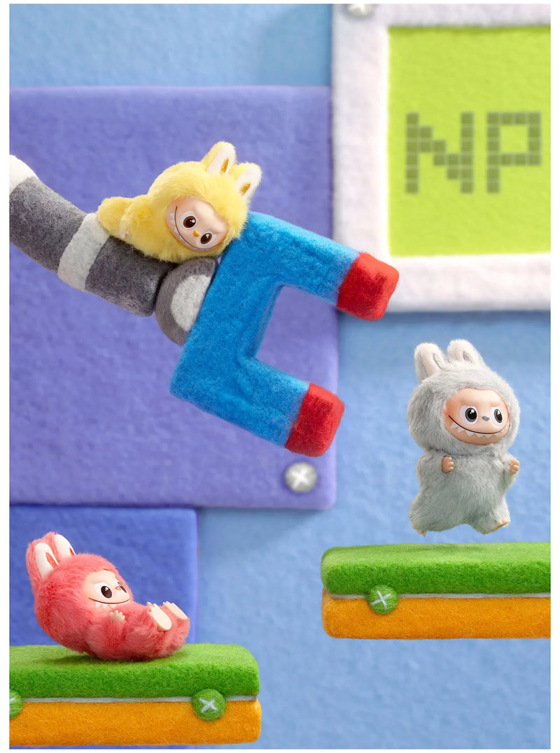 Pop Mart Labubu Pin for Love Series Blind Box (N-Z) Blue-11