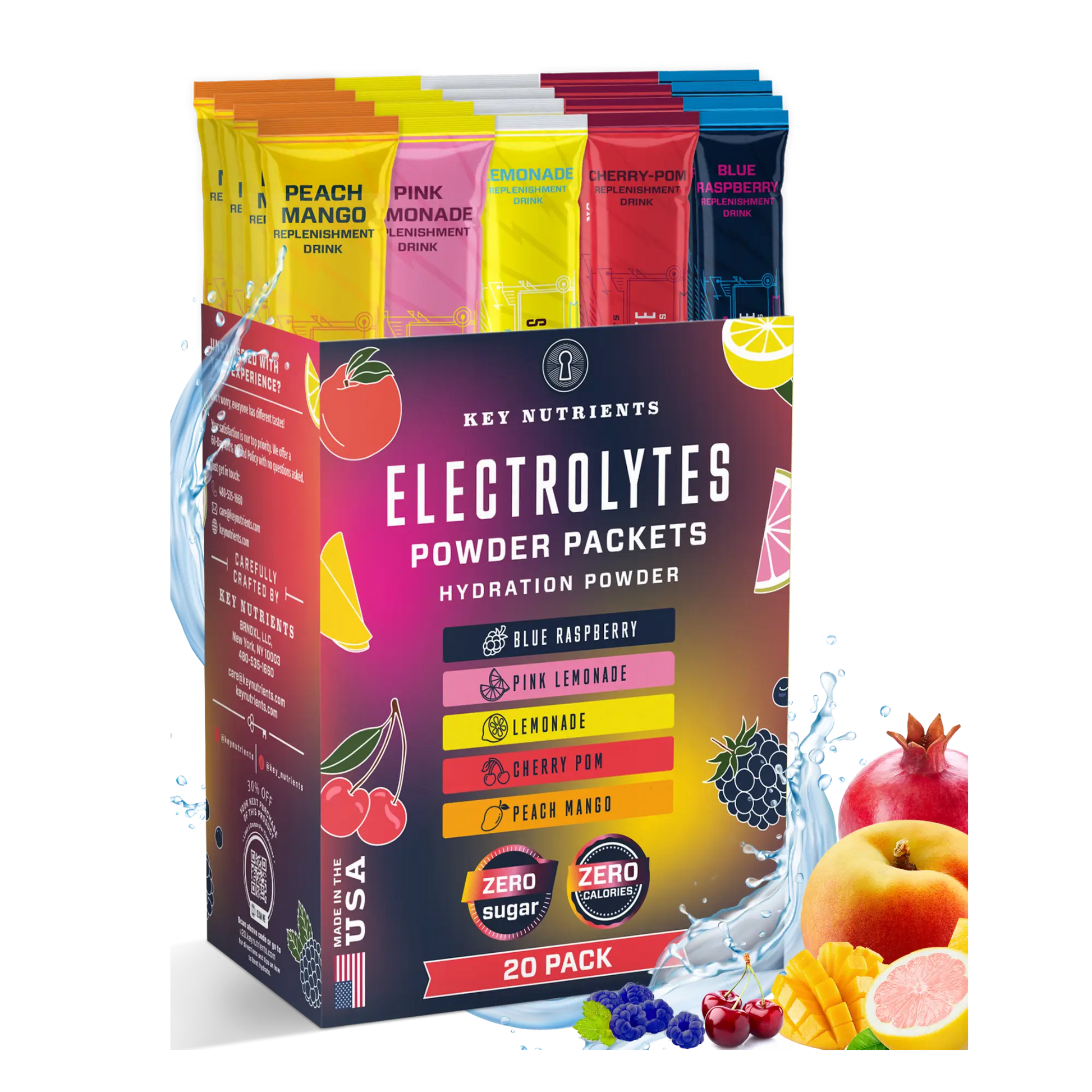 Electrolyte Recovery Plus Powder Travel Packets-16