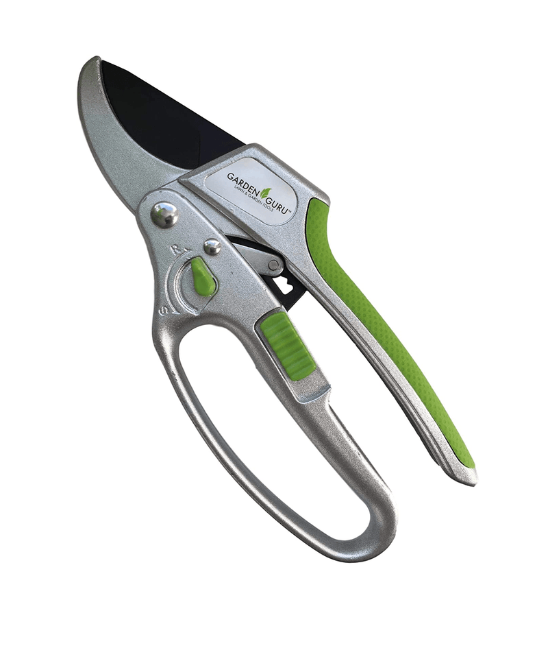 2-in-1 Garden Ratchet Pruning Shears Clippers-1