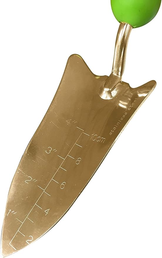 Titanium Garden Tool Set - Includes Hand Trowel Transplanter Cultivator-5