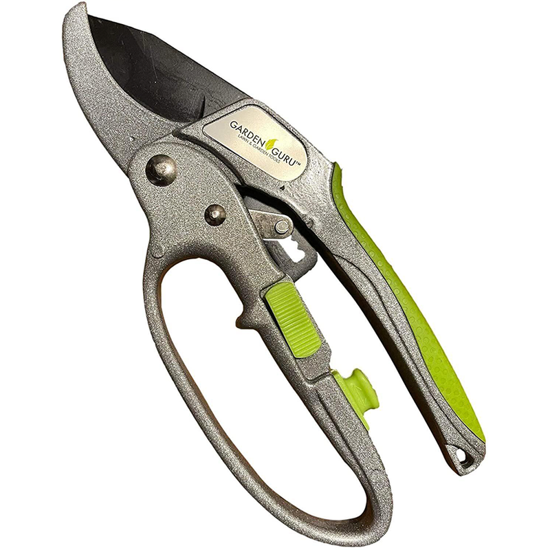 Ratchet Garden Pruning Shears Clippers Deluxe-1