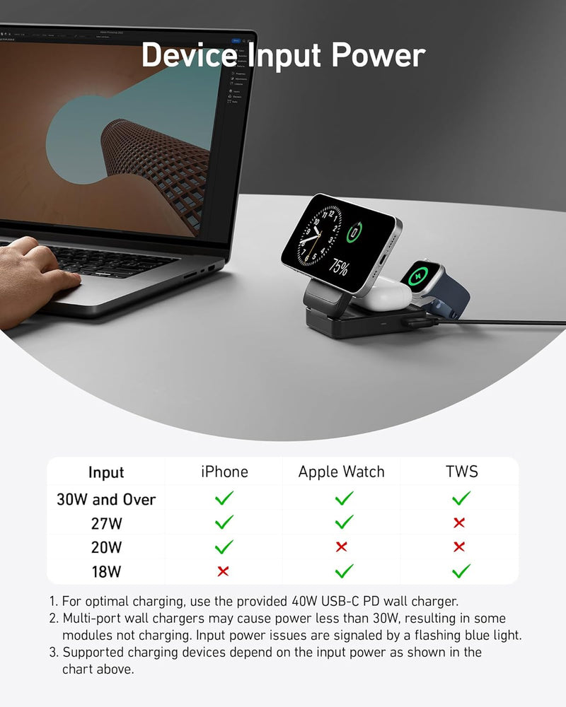 Anker MagGo Wireless Charging Station (Foldable 3-in-1)-13