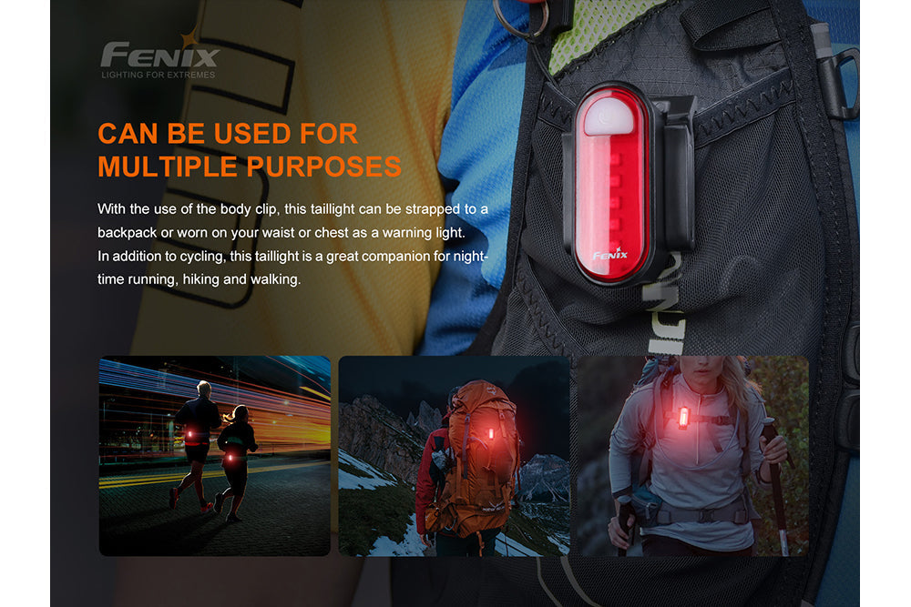 Fenix BC05R V2.0 Rechargeable Bicycle Tail Light-14