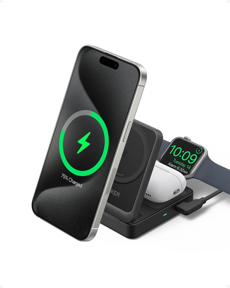 Anker MagGo Wireless Charging Station (Foldable 3-in-1)-12
