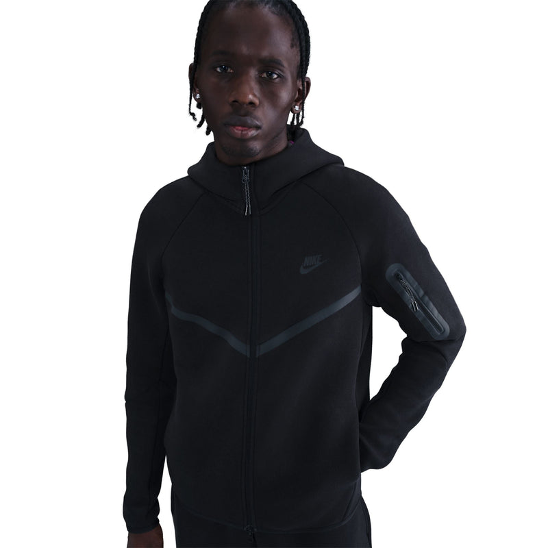 Nike Mens Tech Fleece Full Zip Runner Jacket - Black-3