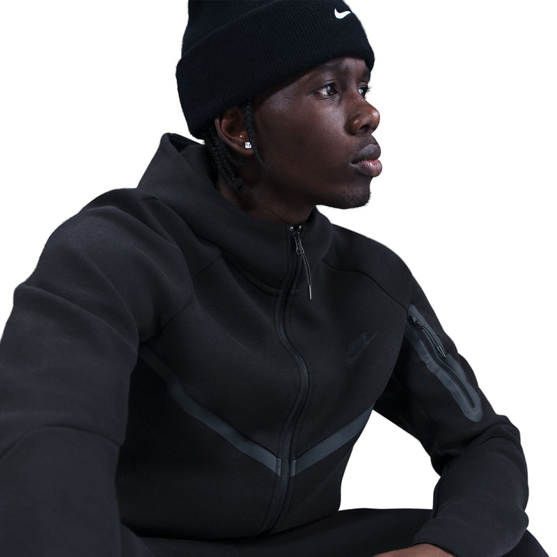 Nike Mens Tech Fleece Full Zip Runner Jacket - Black-5