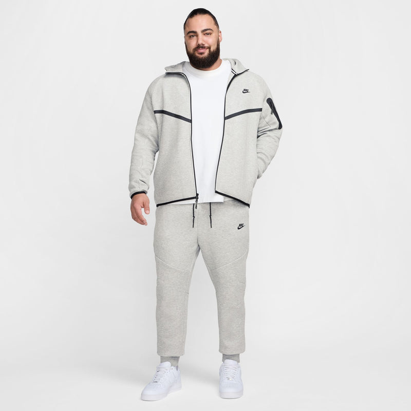 Nike Mens Tech Fleece Hoodie - Heather Grey-1