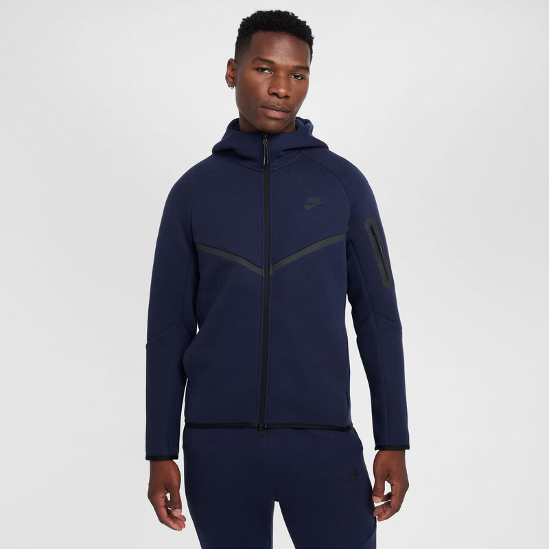 Nike Mens Tech Fleece Hoodie - Obsidian/Black-2