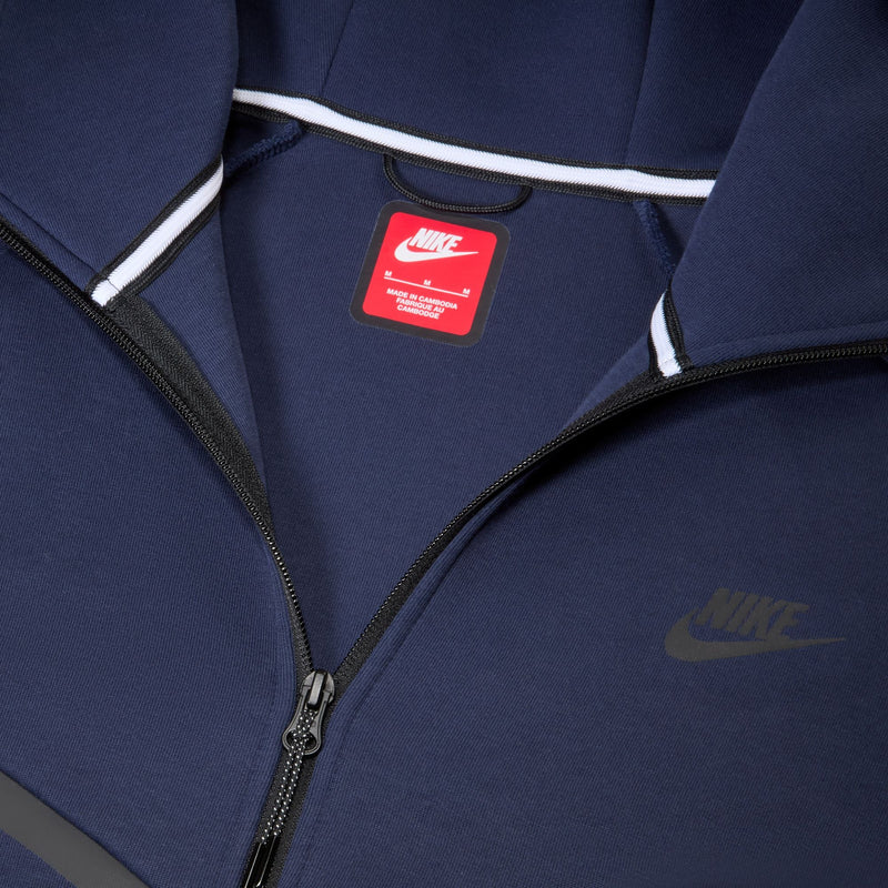Nike Mens Tech Fleece Hoodie - Obsidian/Black-4