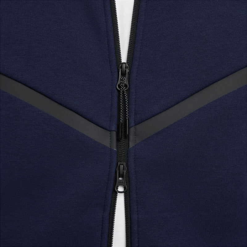 Nike Mens Tech Fleece Hoodie - Obsidian/Black-6