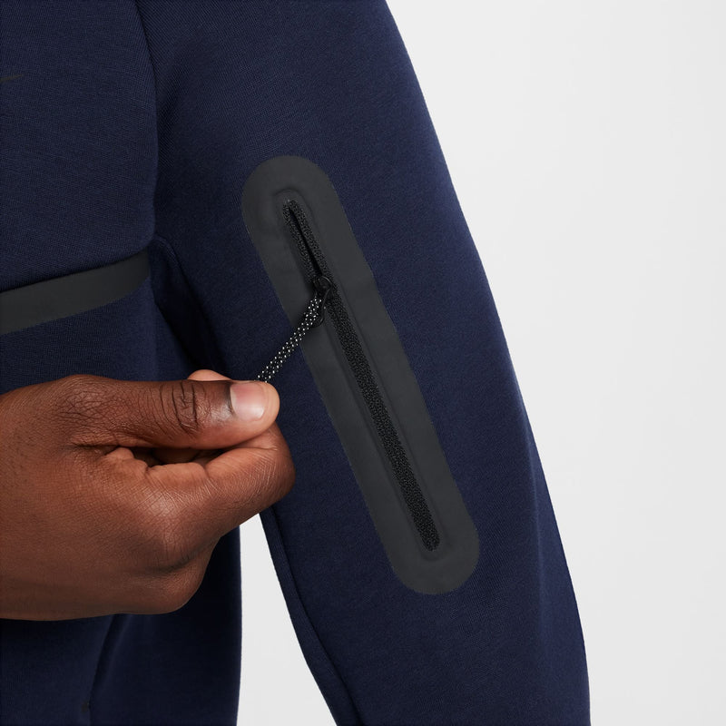 Nike Mens Tech Fleece Hoodie - Obsidian/Black-7