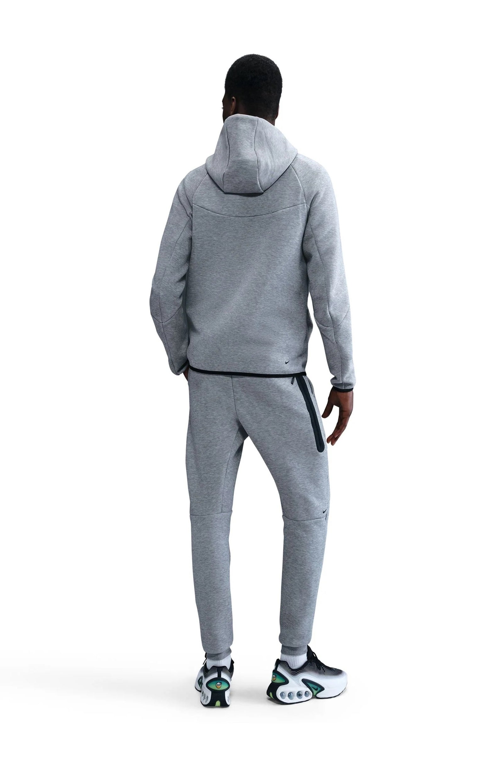 Nike Mens Tech Fleece Joggers - Heather Grey-3