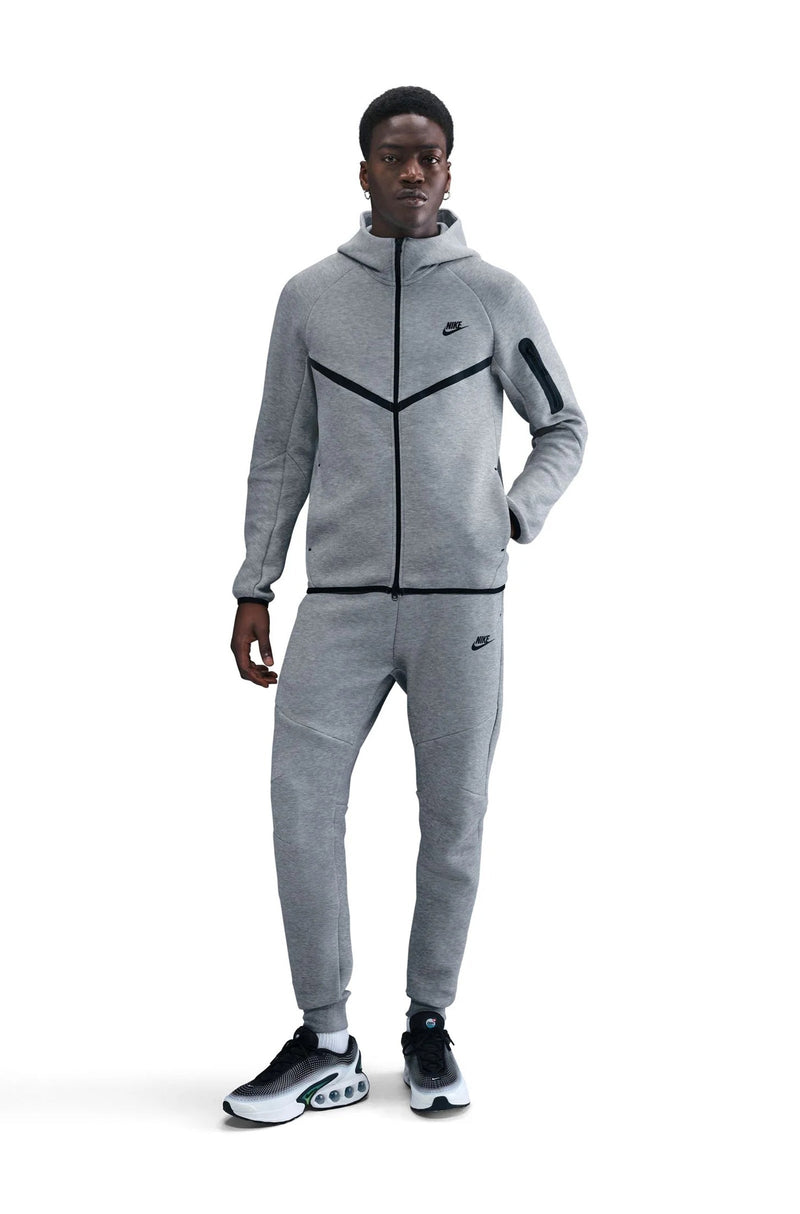 Nike Mens Tech Fleece Joggers - Heather Grey-2
