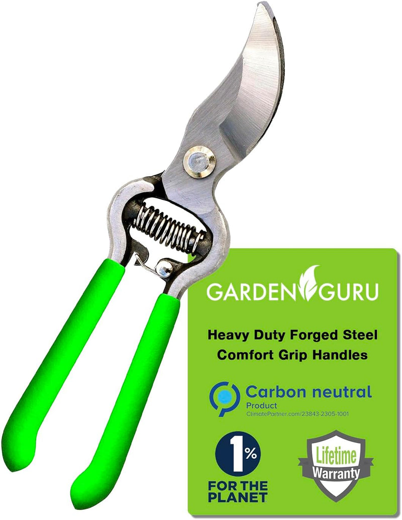 Classic Bypass Pruning Shears Clippers (Green)-1