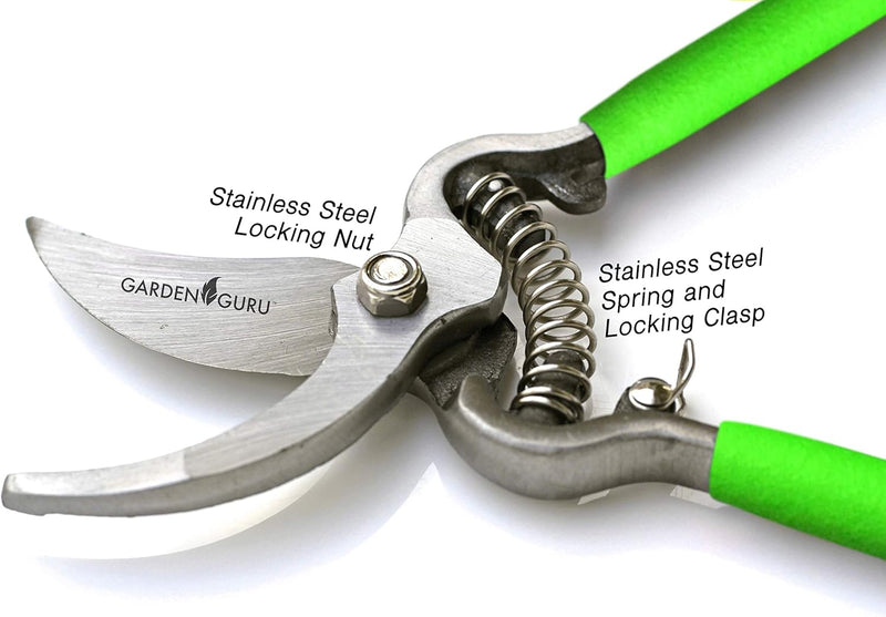 Classic Bypass Pruning Shears Clippers (Green)-5