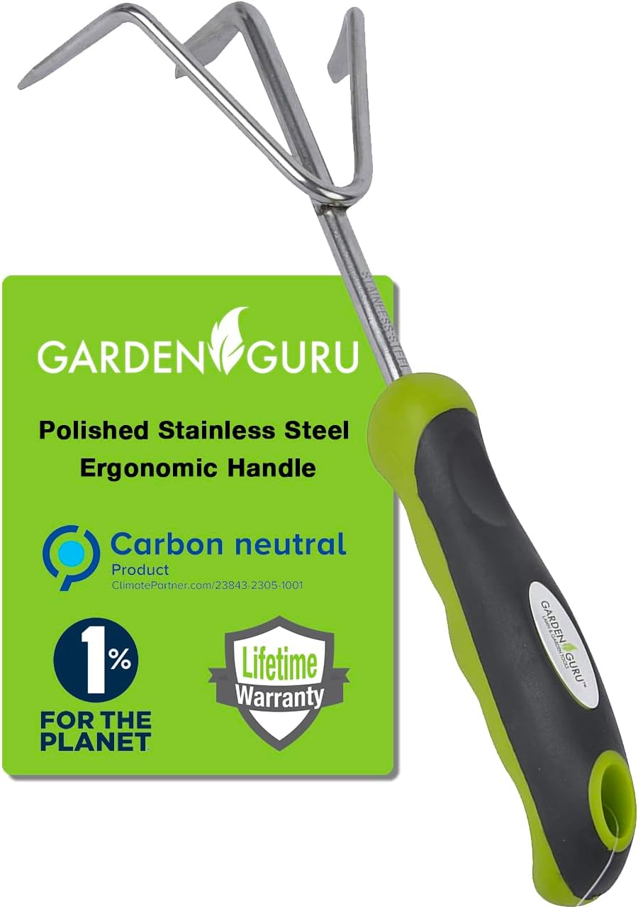 Stainless Steel Garden Hand Cultivator Tool-1