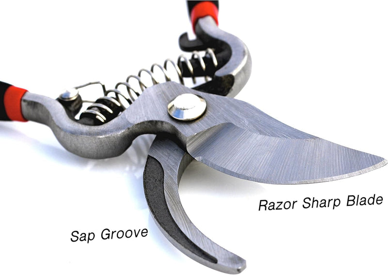 Classic Bypass Pruning Shears Clippers (Black)-3