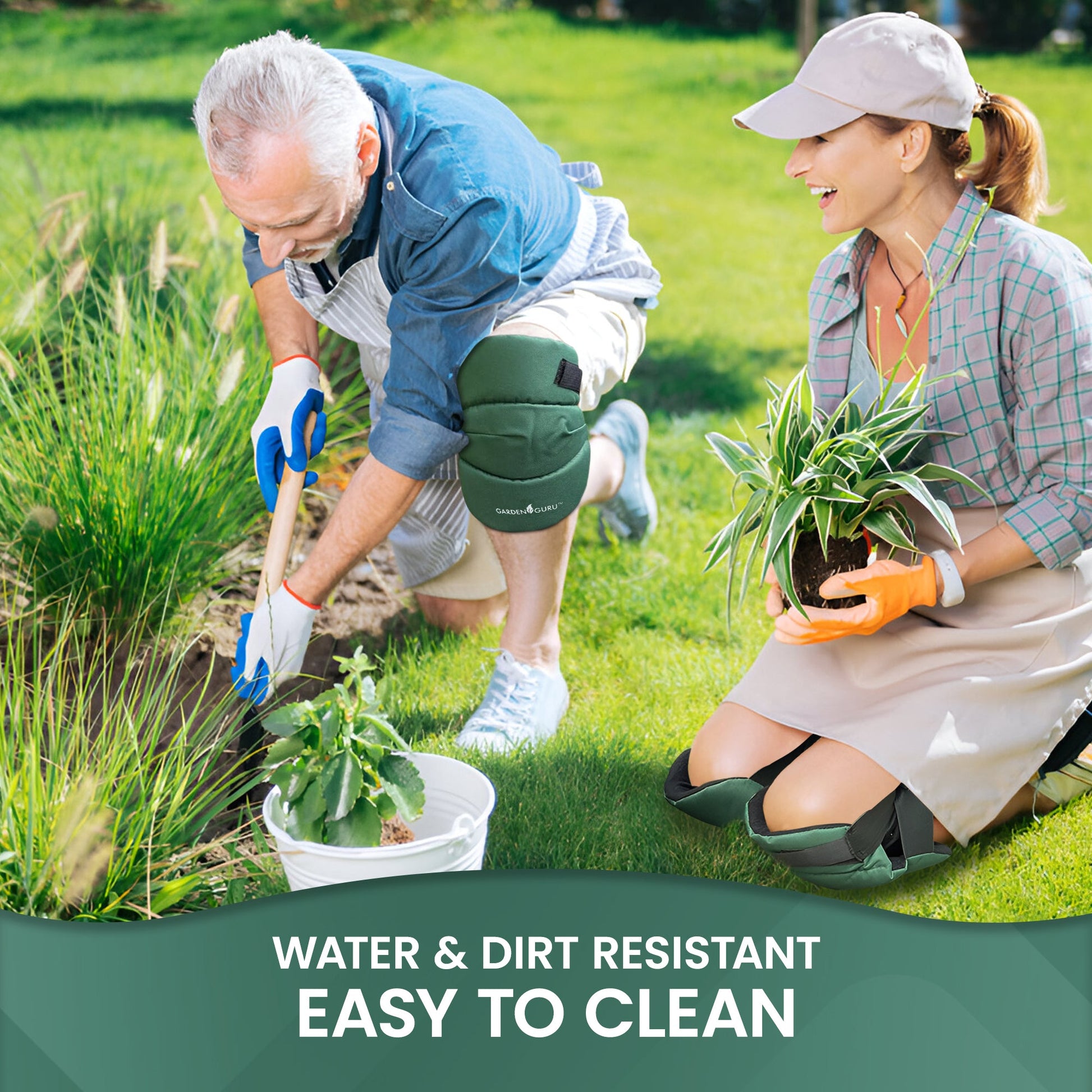 Extra Cushioned Gardening Kneepads-4
