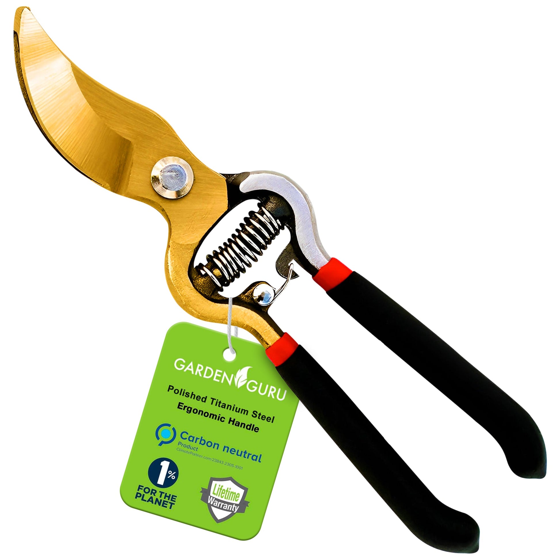 Titanium Bypass Garden Pruner Clippers-1
