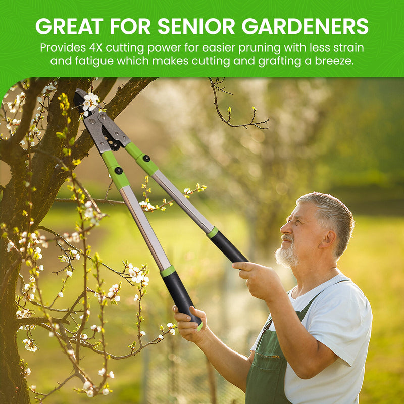 Extendable Anvil Loppers Tree Trimmers-6