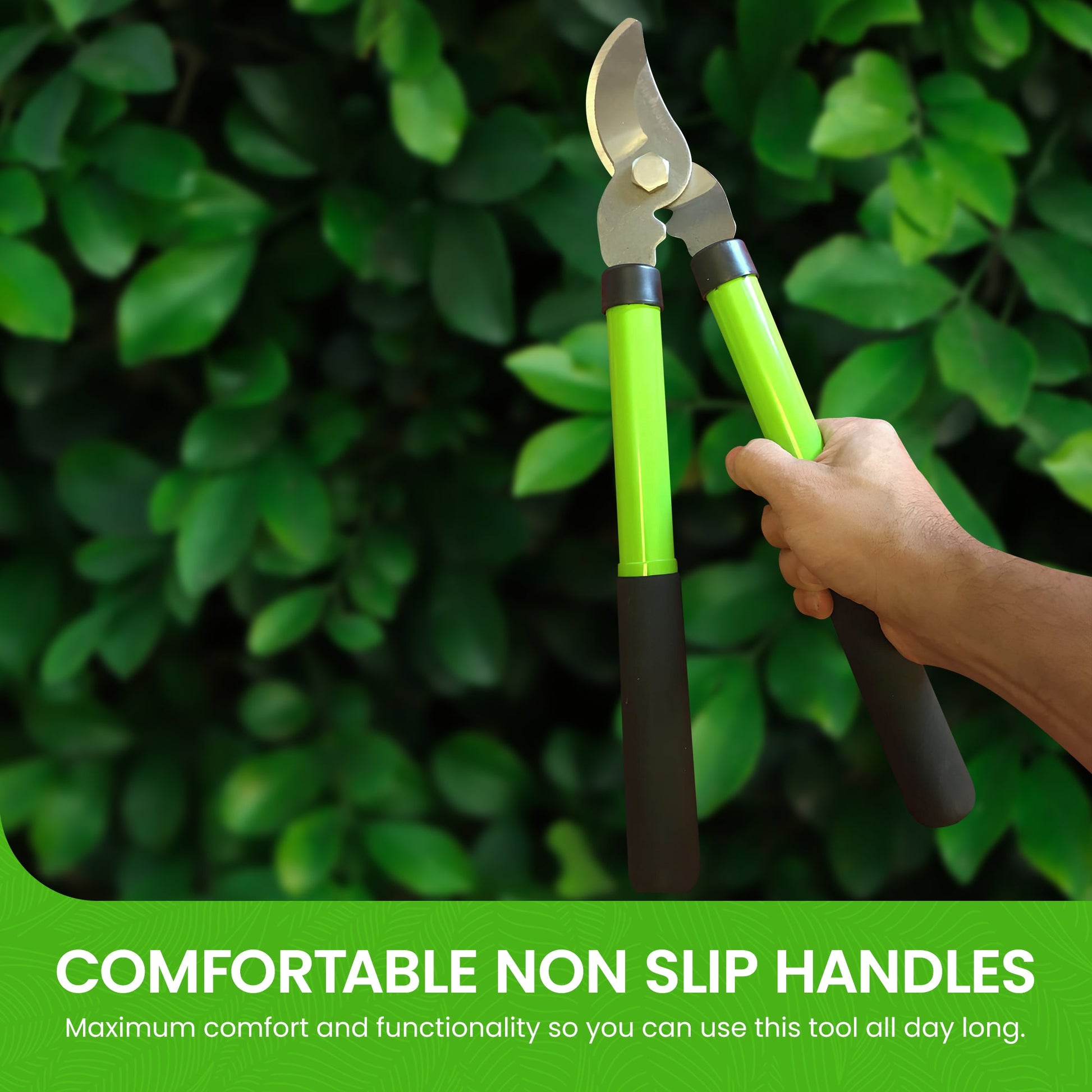 Garden Bypass Loppers Tree Trimmer Clipper-3