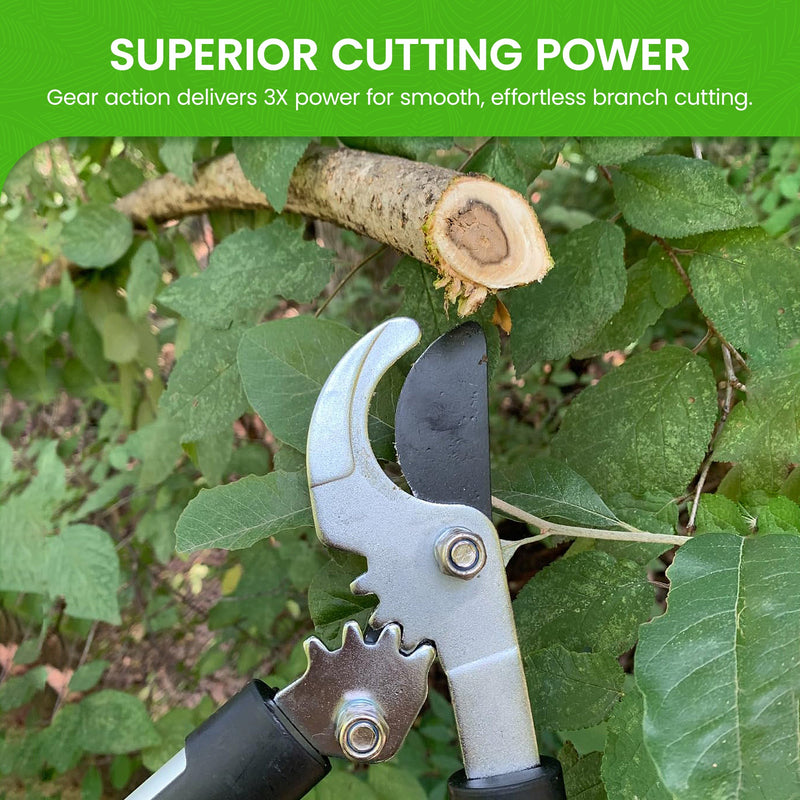 Power Bypass Gardening Loppers Tree Trimmer Clipper-3