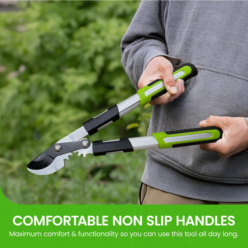 Power Bypass Gardening Loppers Tree Trimmer Clipper-4