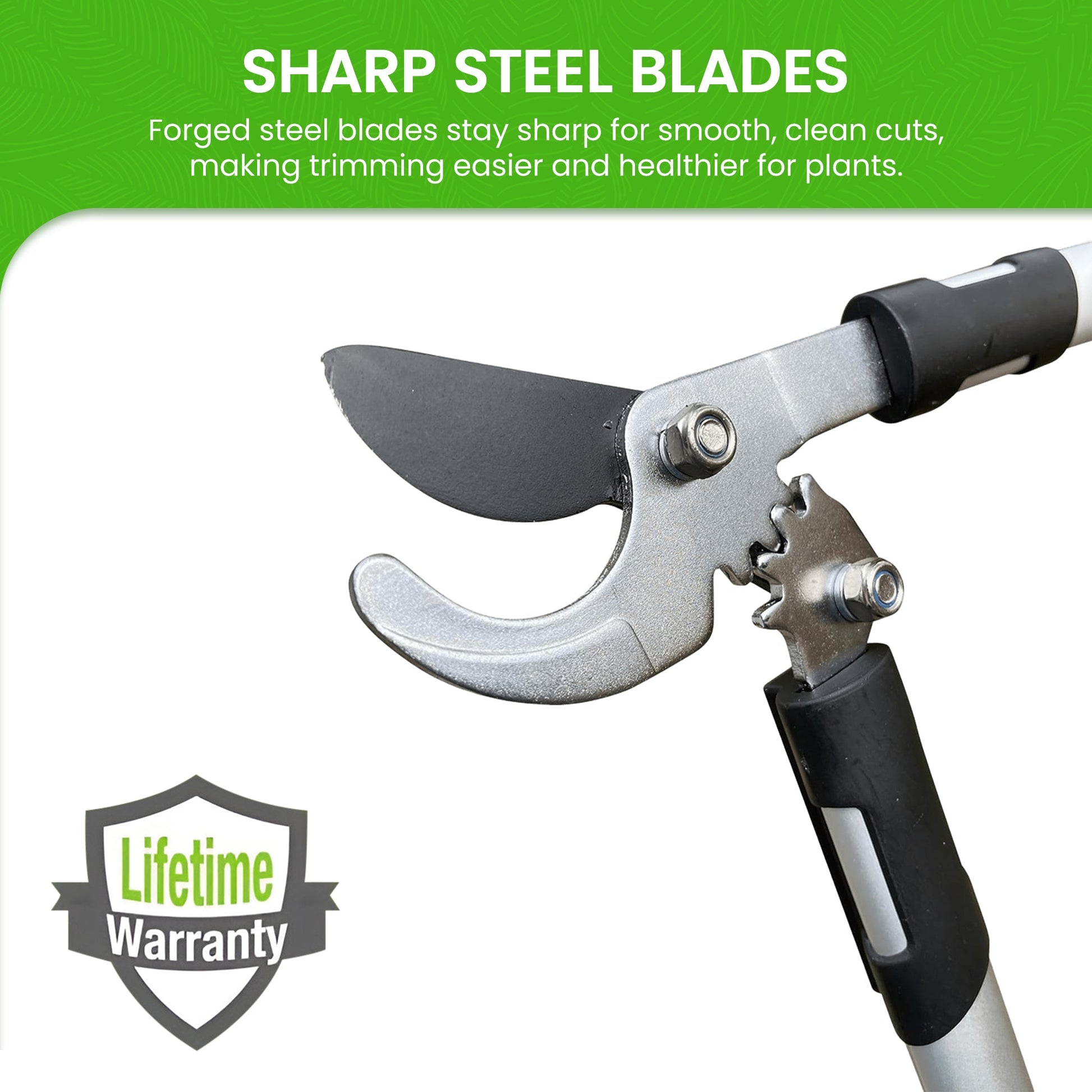 Power Bypass Gardening Loppers Tree Trimmer Clipper-5