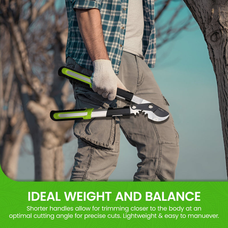 Power Bypass Gardening Loppers Tree Trimmer Clipper-6
