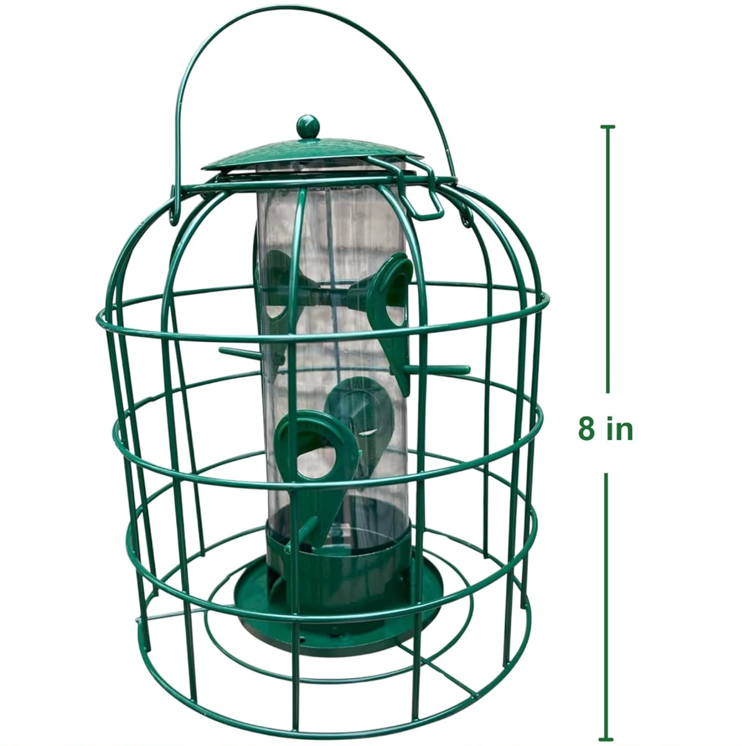 Squirrel Resistant Tube Bird Feeder-4