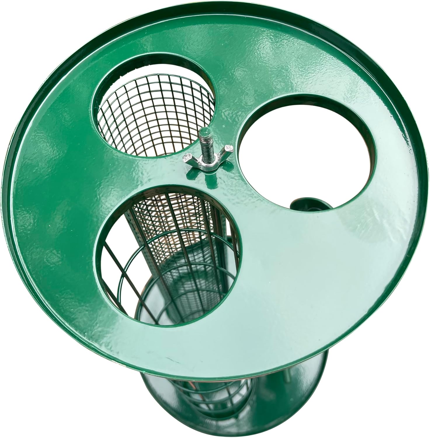 3-in-1 Outdoor Tube Bird Feeder for Small Wild Birds-4