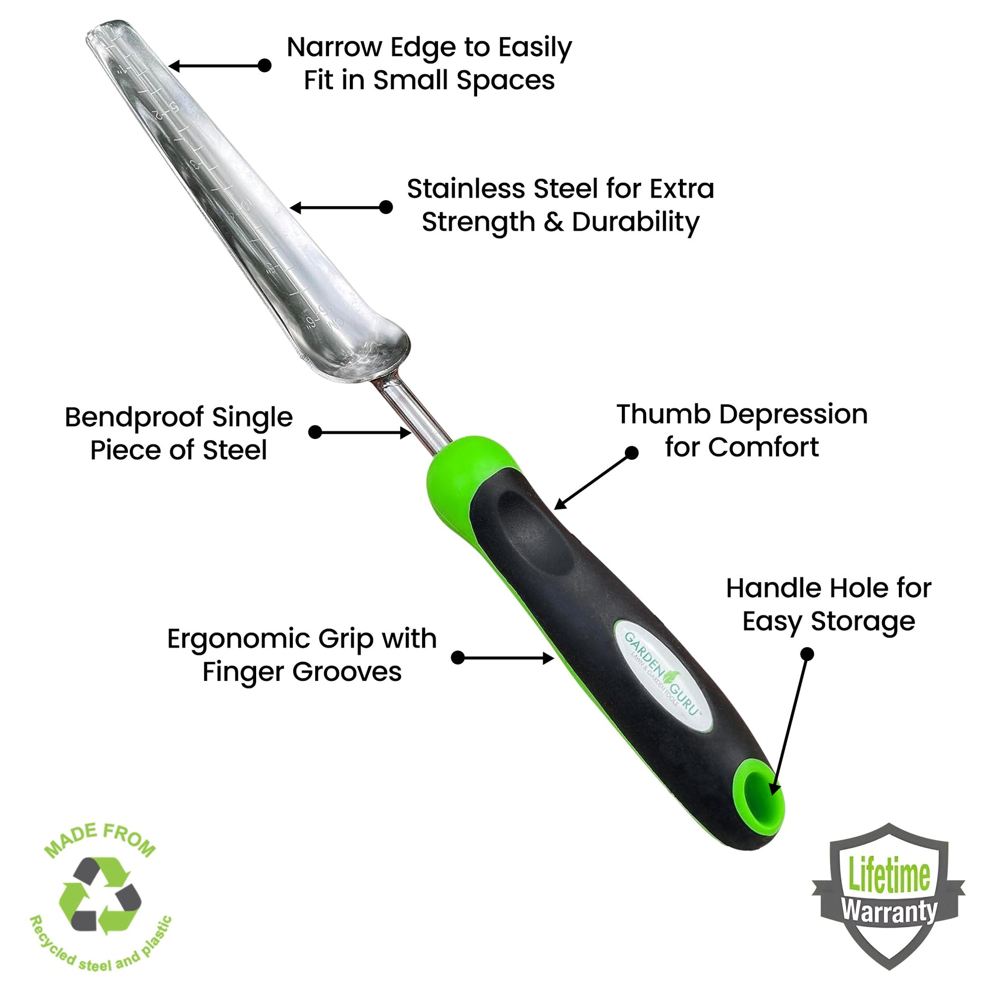 Garden Seed Planting Trowel Shovel Transplanter Widger-2