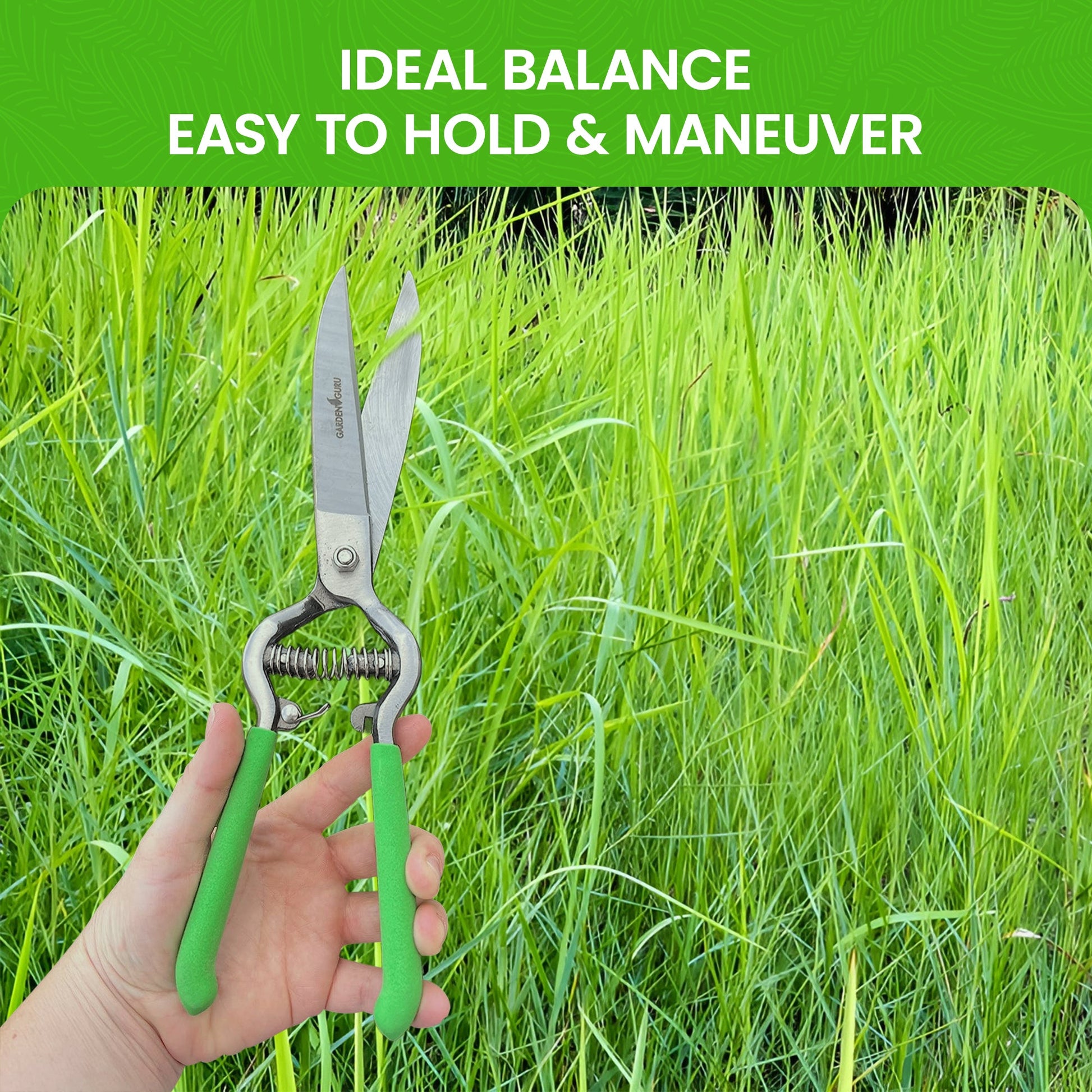 Gardening Hand Grass Clippers Scissors-5