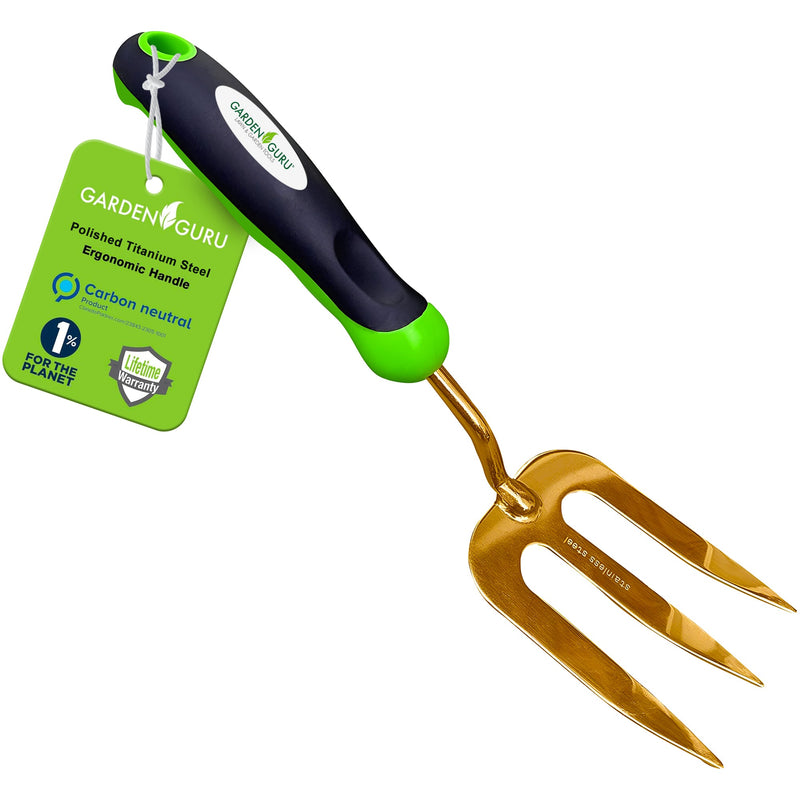 Titanium Hand Weeder Fork Tool-1