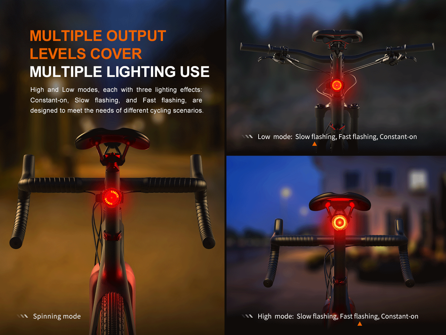 Fenix BC06R Smart-Brake Bicycle Taillight-8