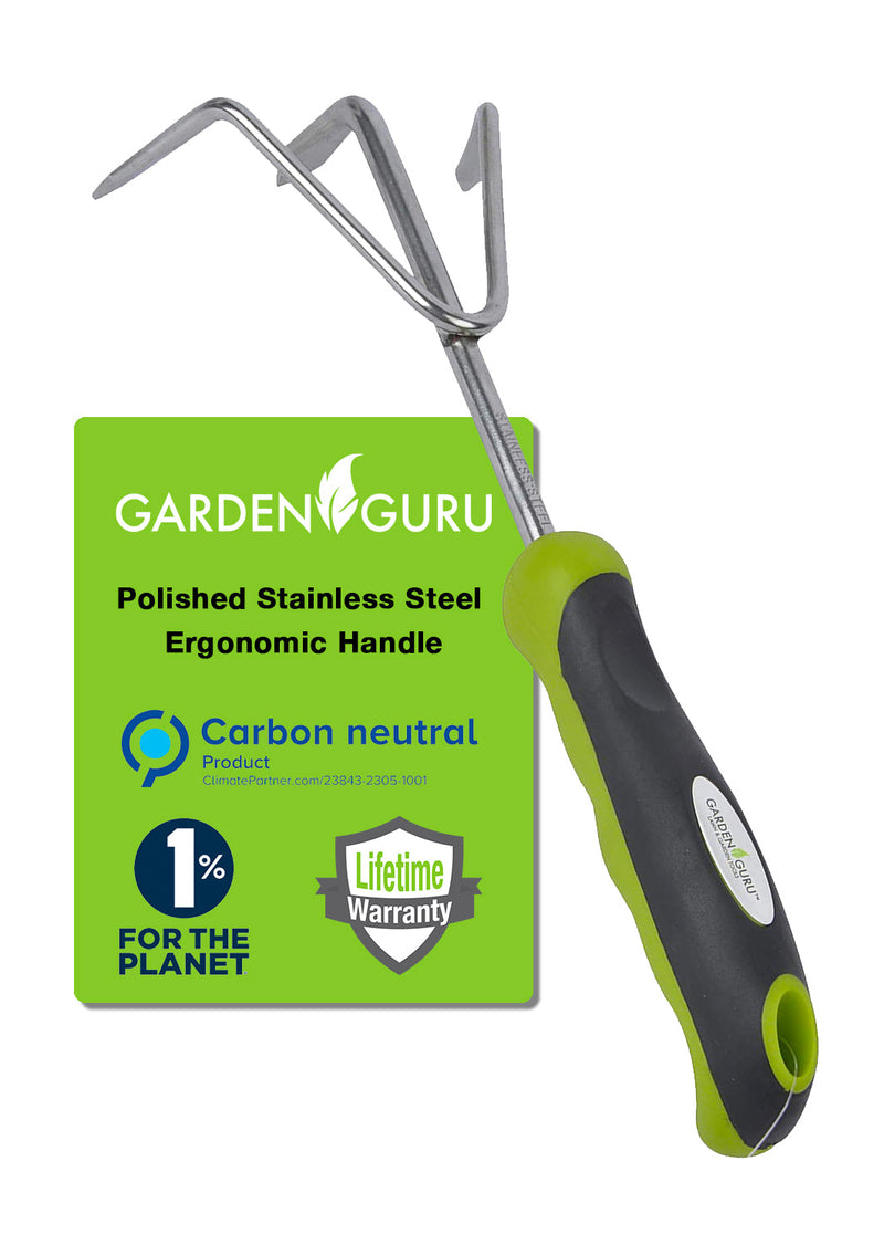 Stainless Steel Garden Hand Cultivator Tool-2