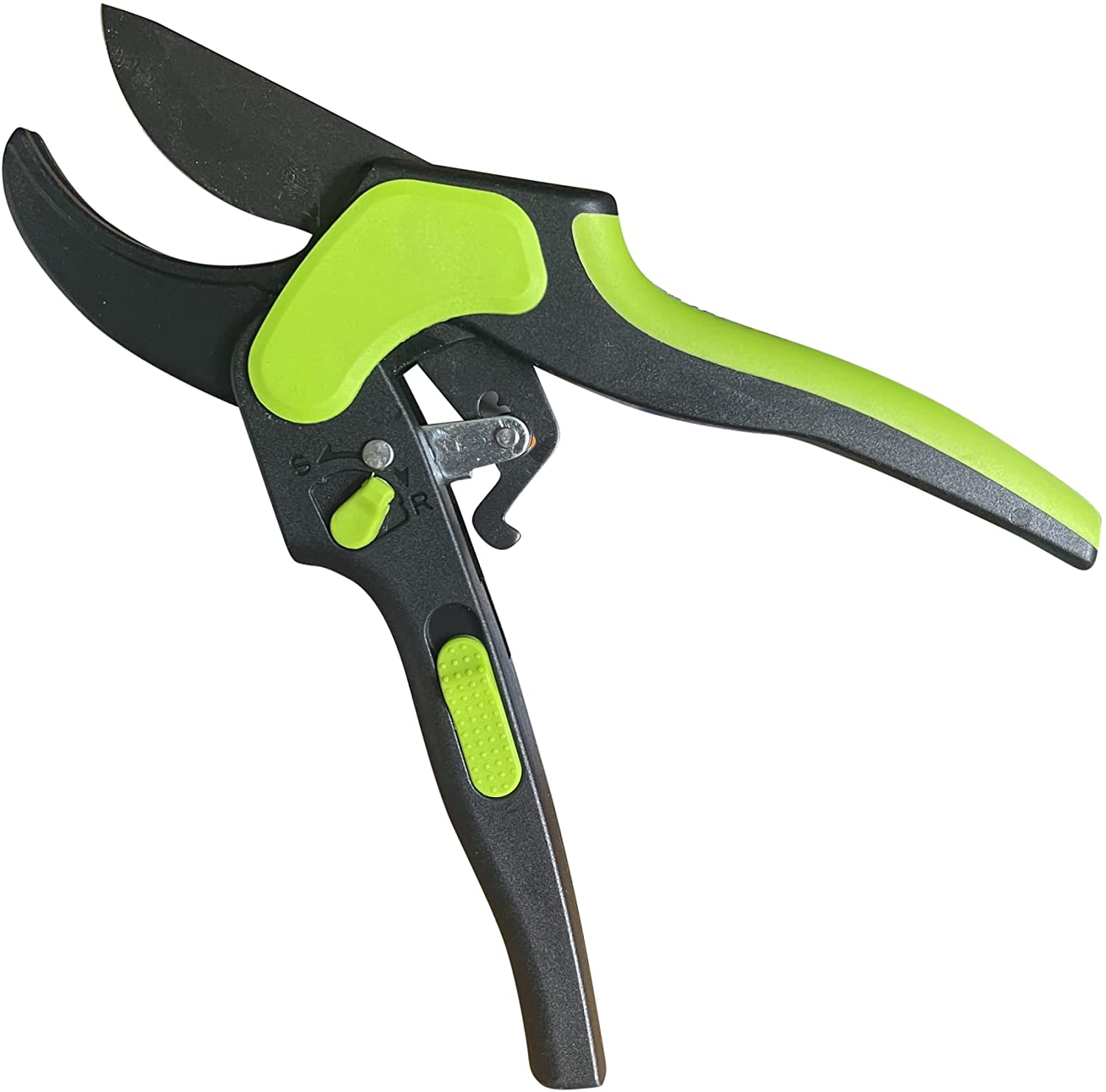 2-in-1 Ratchet Pruning Garden Shears Clippers-3
