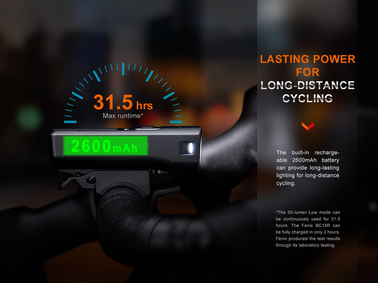 Fenix BC15R Lightweight Rechargeable Bicycle Light-10