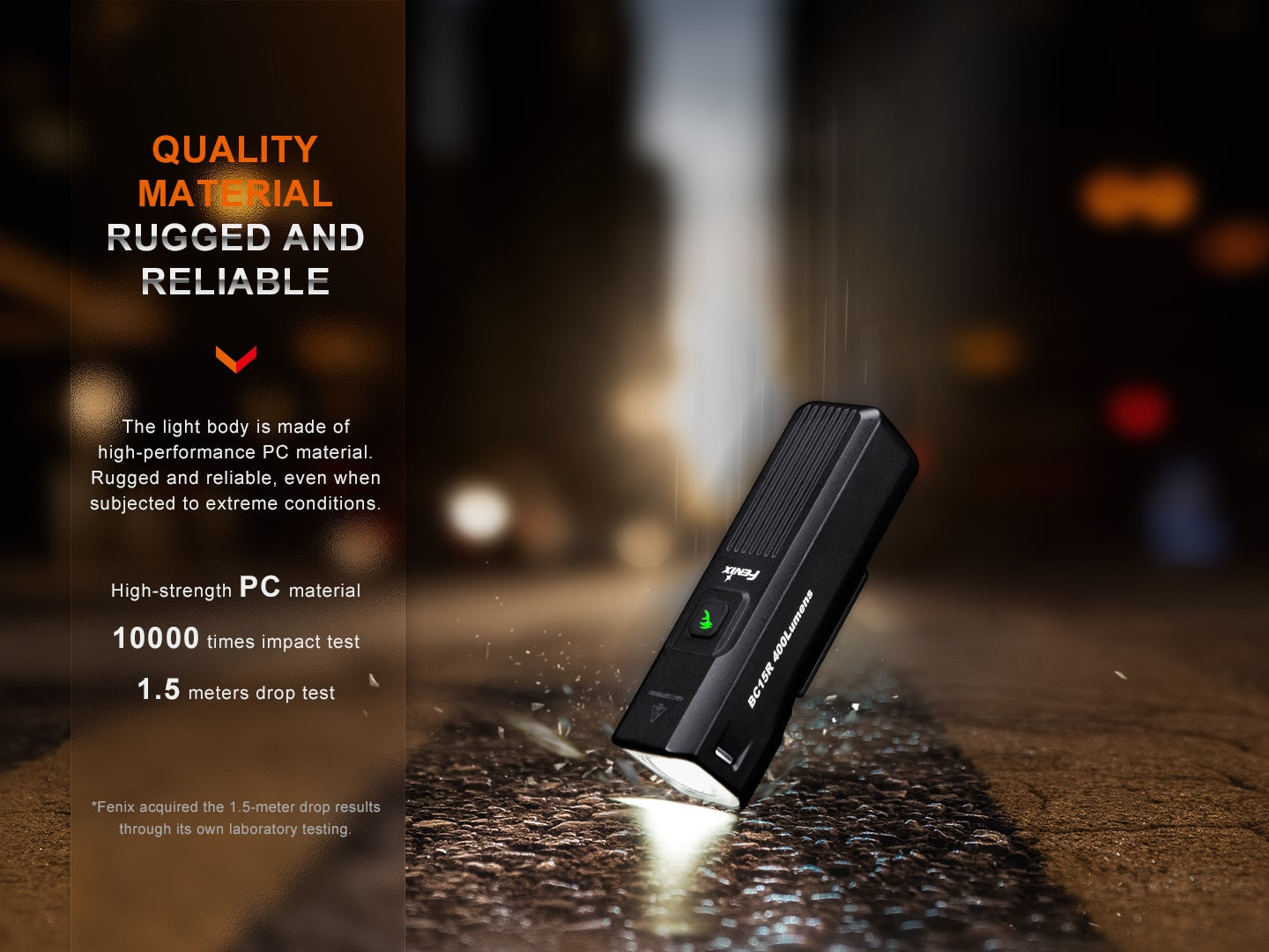 Fenix BC15R Lightweight Rechargeable Bicycle Light-12