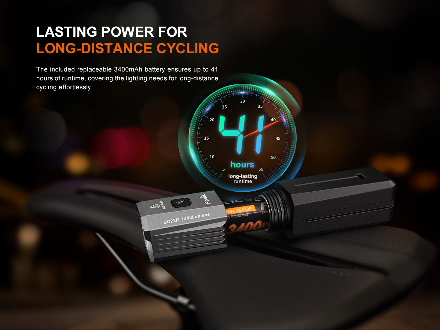 Fenix BC22R High-Performance Road Bike Light-7