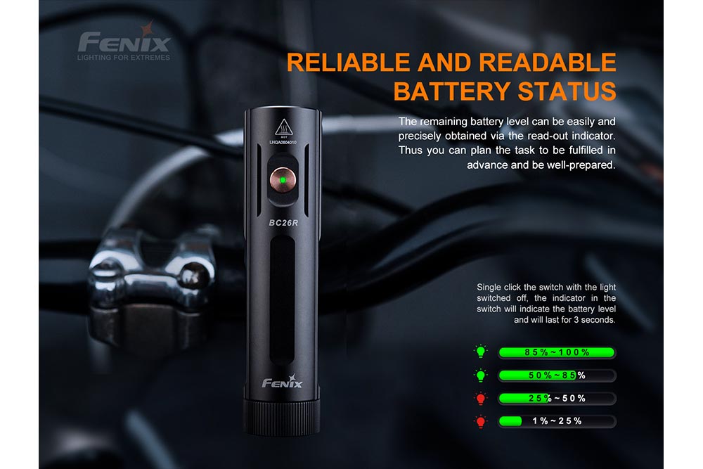 Fenix BC26R LED Bike Light-8