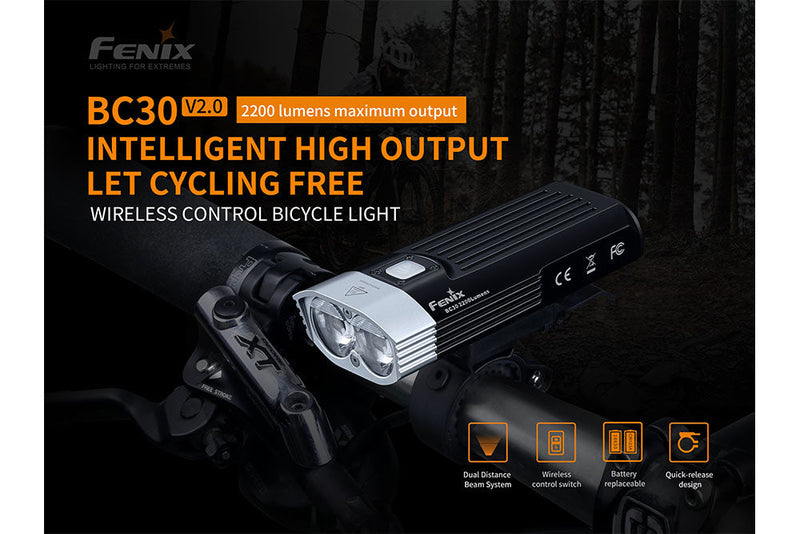 Fenix BC30 V2 LED Bike Light-2
