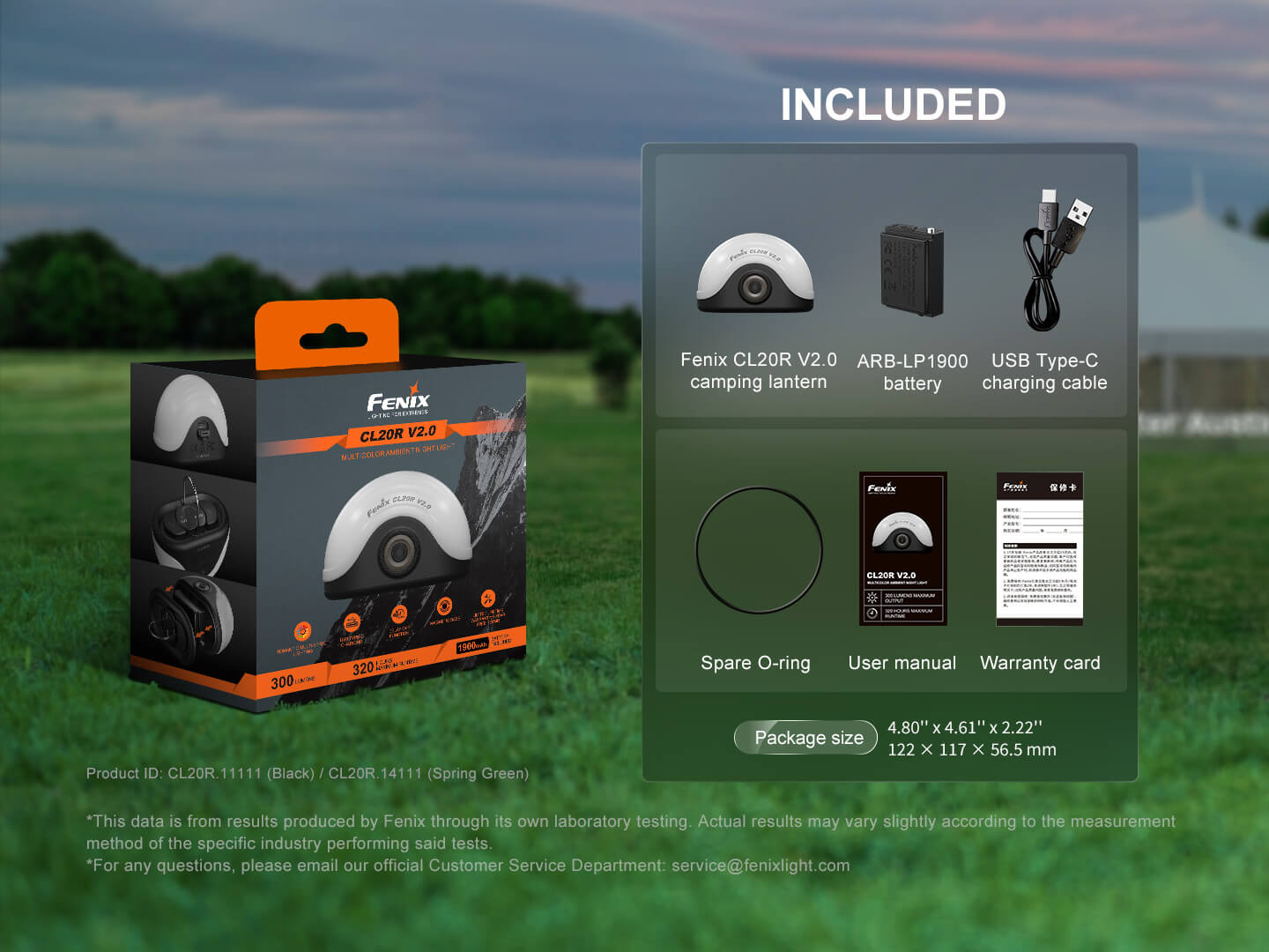 Fenix CL20R V2 Multicolor Camping Lantern-18
