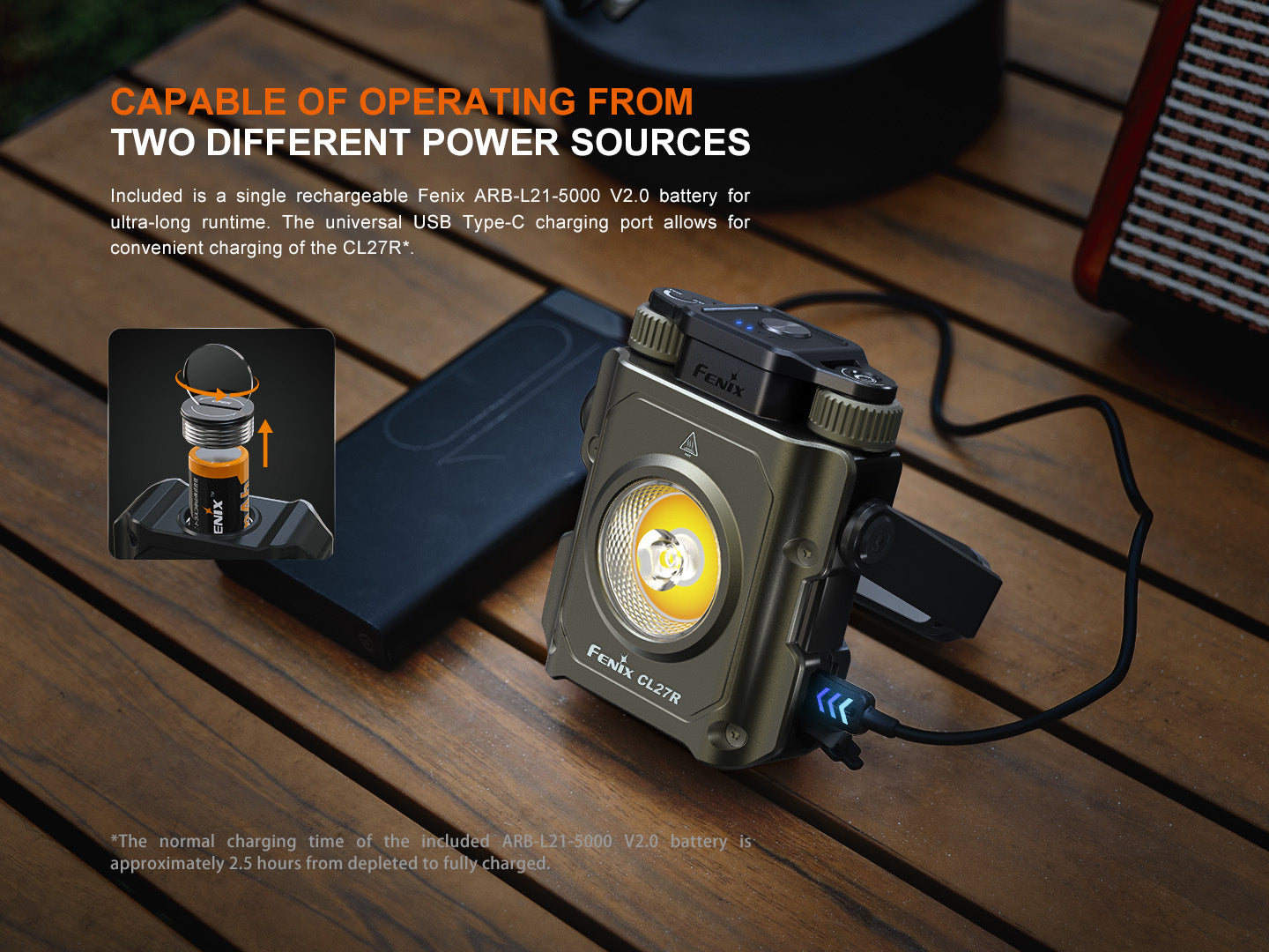 Fenix CL27R Multifunctional Outdoor Lantern-12