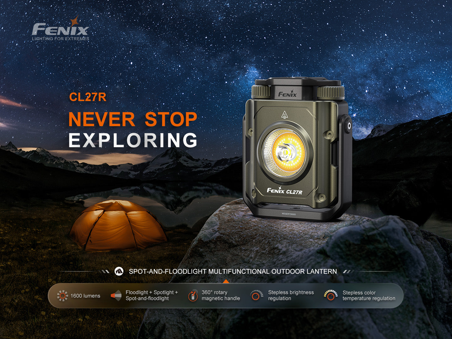 Fenix CL27R Multifunctional Outdoor Lantern-3